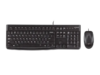 Teclado+Mouse Logitech MK120 Black 920-004428