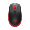 Mouse Logitech Wir M190 Black/Red 910-005904