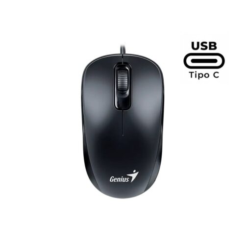 000000000041778965288417789-1-4 Mouse Genius DX-110,USB-C,Black (2282)