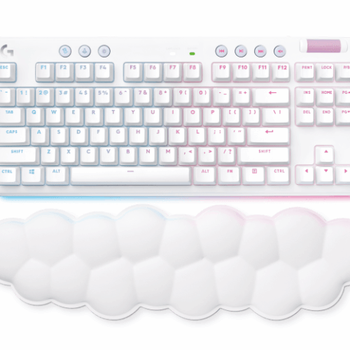 Teclado Logitech G715 Aurora White Mech  RGB Wifi 920-010453