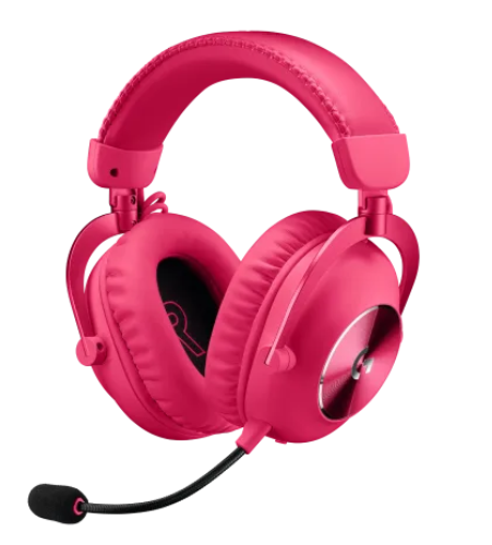 Auricular Wir c/Microfono Logitech PRO X 2 Magenta 981-001274