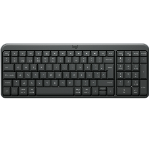 Teclado Logitech Bluetooth K250 Pebble Graphite 920-013445