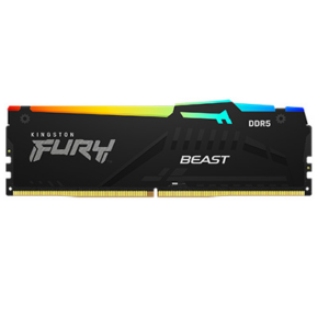 Memoria DDR5 Kingston 16Gb 6000 MHz FURY BEAST EXPO RGB Black (5919)