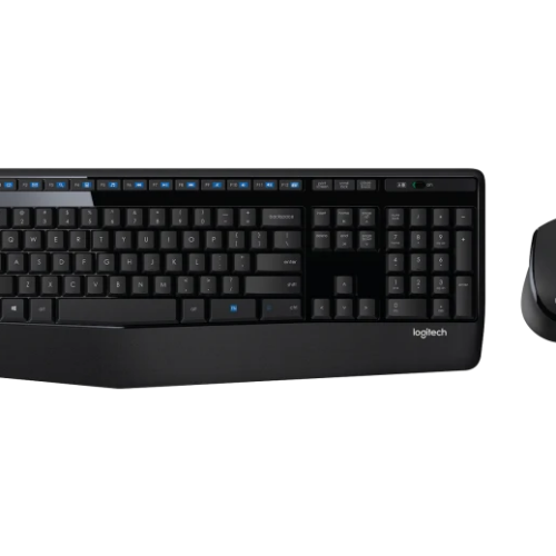 Teclado+Mouse Logitech Wir MK345 Black 920-007820