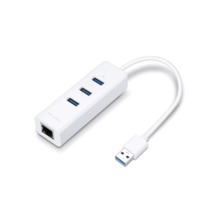 UE330 Adap USB 3.0 a Ethernet Gigabit RJ45 + Minihub (4553)