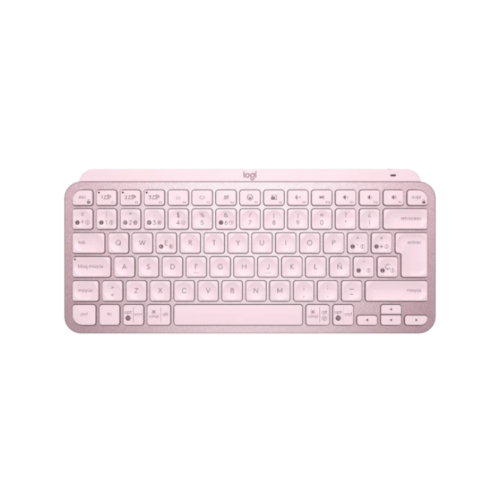 Teclado Logitech Wireless MX Keys Mini Rose Retroilum 920-010478