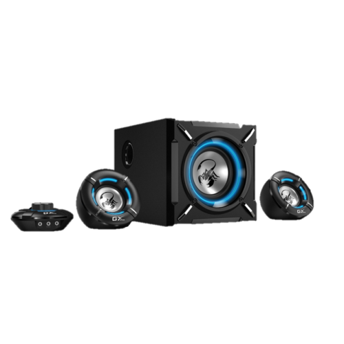 Parlantes GX/Genius SW-G2.1 1000 BLK 100-240V Gaming (9718)