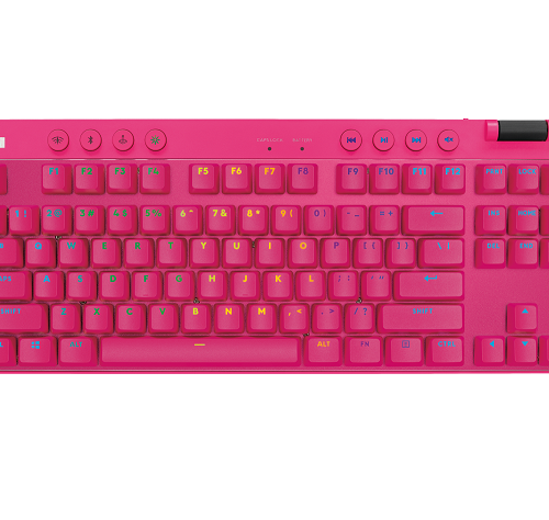 Teclado Logitech PRO X TKL Magenta Lightspeed 920-012154