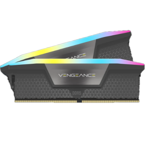 Memoria DDR5 Corsair 32Gb (2x16Gb) 6000 MHz Vengeance RGB AMD EXPO & Intel XMP CL30  (0107)