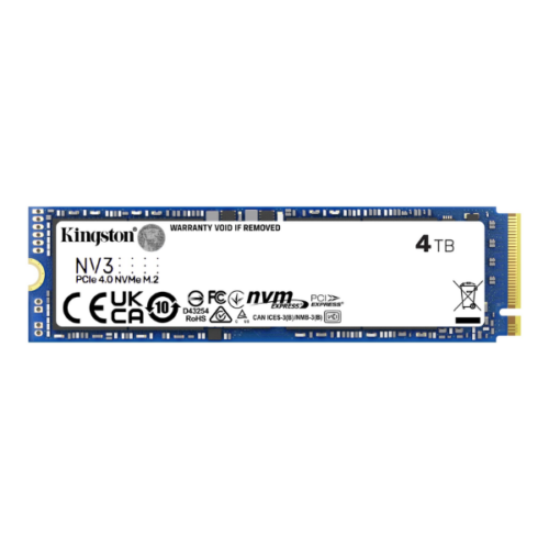 000000000041700130400SNV3S4000G Disco SSD M.2 KINGSTON SNV3S 4000GB NVMe PCIe 4.0 (6602)