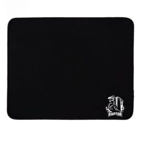 Mouse Pad Gamer Raptor Ultra Glide Antideslizante Impermeable S (260x210x3mm) (7350)