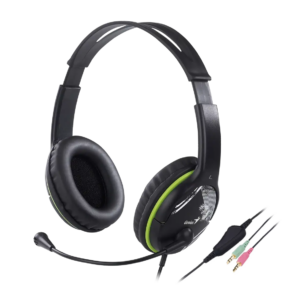 Auricular c/Mic Genius HS-400A,Green,+Single Jack Cable (2091)