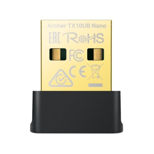 0000000000417515017161 Archer TX10UB Nano P.RedW USB AX900 Wifi 6 + Bluetooth (4526)