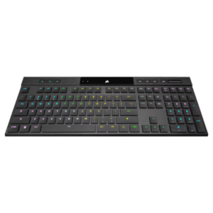 Teclado Corsair K100 Air RGB Mecanico Switch Cherry MX Ultra Low Profile Black Wireless (5176)