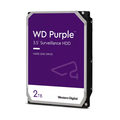 000000000041592464991415924-1- HD Western Digital Interno 2Tb SATA III Purple Surveillance 256MB