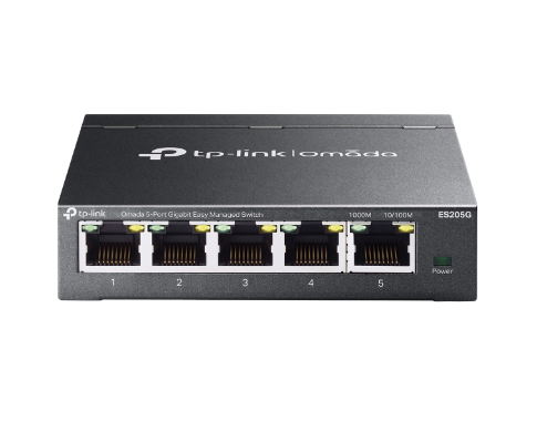 000000000041684433927tplink1 ES205G Switch Gigabit Easy Smart 5P OmadaTP Link (0917)