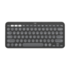 Teclado Logitech Bluetooth K380s Pebble Graphite 920-011783