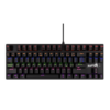 Teclado Gamer Raptor Fireclaw M87 Mecanico Retroiluminado Switch Red Outemu (2146)
