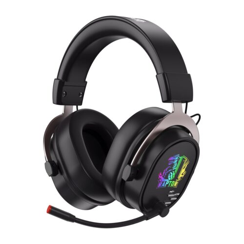 000000000041730030327raptor-inferno-1 Auricular Gamer Raptor Inferno PRO X 7.1 Wireless c/Dongle Negro (7176)