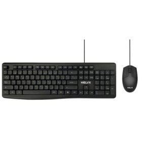 Teclado+Mouse Kelyx USB Cableado Negro (7107)