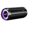 Parlante Kelyx Bluetooth 2 altavoces 12W cilindro RGB HIFI IPX7 MicroSD / USB (7961)