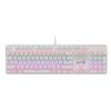 Teclado Gamer Raptor Fireclaw M104 Mecanico Retroiluminado Switch Red Outemu White (7862)